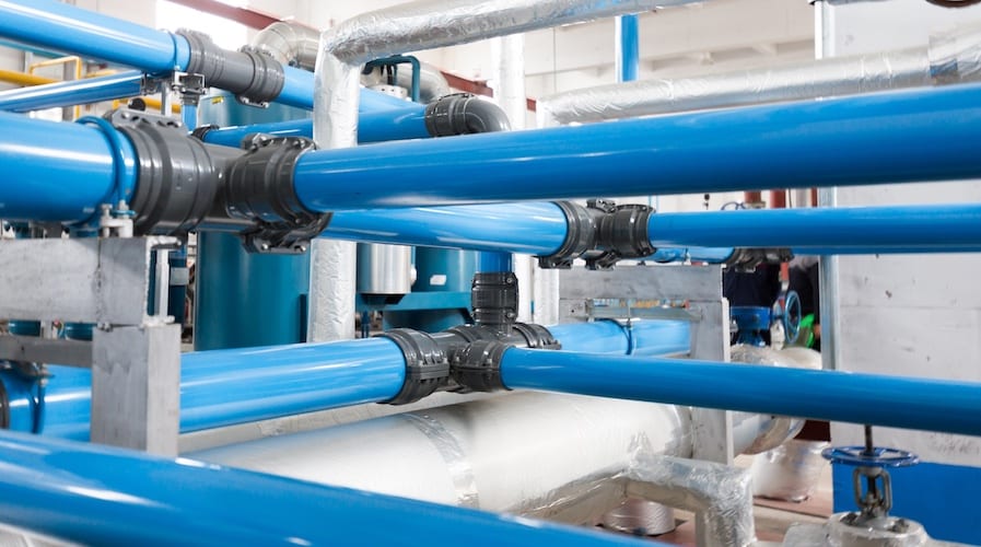 aluminium air compressor pipework installations